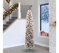 vidaXL Albero di Natale artificiale con 300 LED Verde 240 cm