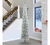 vidaXL Albero di Natale artificiale con 300 LED Verde 300 cm