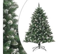 vidaXL Albero di Natale Artificiale con Base 150 cm PVC