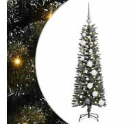 vidaXL Albero di Natale Artificiale con Luci LED Preluminescenti - Decorazione Festiva da Interno, USB