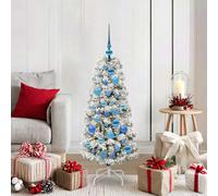 vidaXL Albero di Natale Artificiale con Rami Pieghevoli 120 cm