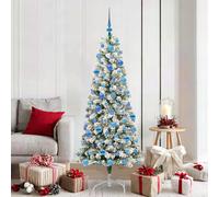 vidaXL Albero di Natale Artificiale con Rami Pieghevoli 180 cm