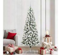 vidaXL Albero di Natale Artificiale con Rami Pieghevoli 210 cm