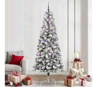 vidaXL Albero di Natale Artificiale con Rami Pieghevoli 240 cm