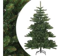 vidaXL Albero di Natale Artificiale con Rami Pieghevoli Verde 150 cm, Albero di Natale Moderno, Finto, per Il Soggiorno, Decorazioni Natalizie in PVC, addobbi Festivi