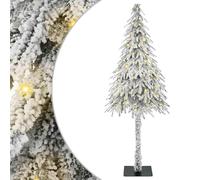 vidaXL Albero di Natale artificiale - Decorazione natalizia per la casa, luci LED incluse. Ideale per interni ed esterni per dare un tocco festivo al tuo salotto.