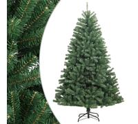 vidaXL Albero di Natale Artificiale Incernierato con Base Verde 240 cm