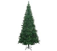 vidaXL Albero di Natale Artificiale 240cm con Supporto Acciaio Abete Natalizio