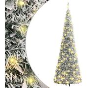 vidaXL Albero di Natale Artificiale Pop-up Neve Fioccata 150 180cm Questo bellissimo albero di Natale artificiale è molto realistico nella sua forma e aspetto ed è pensato per creare l'atmosfera giust