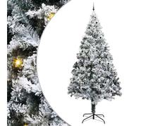 vidaXL Albero di Natale Artificiale Pre-Illuminato con Set di Palline, Albero di Natale Moderno, Decorazione Natalizia preilluminata, Pino con USB, Ornamento Esterno Minimalista