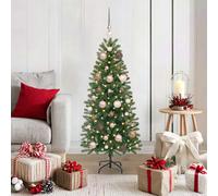 vidaXL Albero di Natale artificiale Verde 120 cm PE e PVC