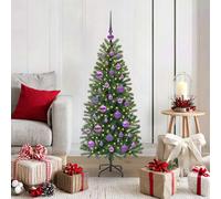 vidaXL Albero di Natale artificiale Verde 120 cm PE e PVC