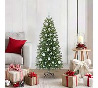 vidaXL Albero di Natale artificiale Verde 120 cm PE e PVC