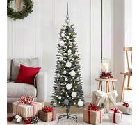 vidaXL Albero di Natale artificiale Verde 120 cm PVC