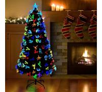 vidaXL Albero di Natale artificiale Verde 120 cm PVC