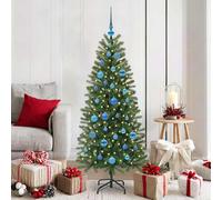 vidaXL Albero di Natale artificiale Verde 150 cm PE e PVC