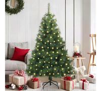 vidaXL Albero di Natale artificiale Verde 150 cm PE e PVC
