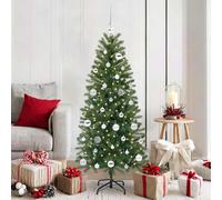vidaXL Albero di Natale artificiale Verde 150 cm PE e PVC