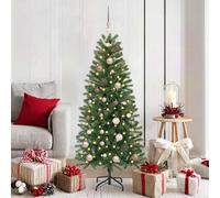 vidaXL Albero di Natale artificiale Verde 150 cm PE e PVC