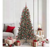 vidaXL Albero di Natale artificiale Verde 180 cm