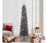 vidaXL Albero di Natale artificiale Verde 210 cm