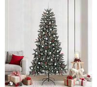 vidaXL Albero di Natale artificiale Verde 240 cm