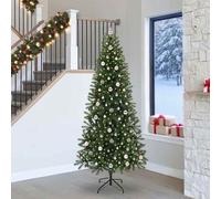 vidaXL Albero di Natale artificiale Verde 240 cm PE e PVC