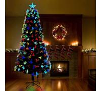 vidaXL Albero di Natale artificiale Verde 240 cm PVC