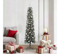 vidaXL Albero di Natale artificiale Verde 50.5 x 50.5 x 180 cm