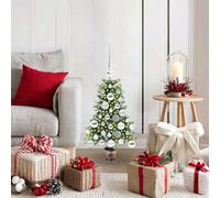 vidaXL Albero di Natale con 150 LED con supporto Verde 65 cm PE