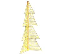 vidaXL Albero di Natale con 160 LED Bianco caldo 150 cm PET