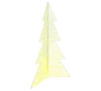 vidaXL Albero di Natale con 240 LED Bianco caldo 180 cm Acrilico, Salotto, Decor moderno, Luci di Natale, LED decorativi, Decorazioni festive, Luce USB, Accenti per la casa