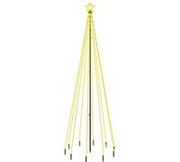 vidaXL Albero di Natale con Puntale Bianco Caldo 310 LED 300 cm