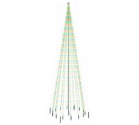 vidaXL Albero di Natale con Puntale Colorato 1134 LED 800 cm