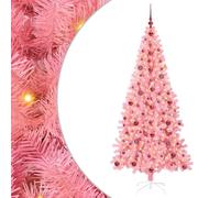 vidaXL Albero di Natale Rosa 210 cm PVC