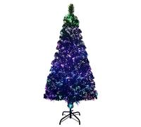 vidaXL Albero Natale Artificiale con Supporto 120 cm in Fibra Ottica