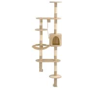 AX Tiragraffi Albero Casetta Sisal Gatti Felpato Esercizio Movimento Casa 170588