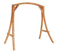 AX Telaio Dondolo Legno Curvato Teak 1.76x1.01x1.69m Marrone Elegante New 313934