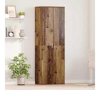 vidaXL Alto mobile Legno vecchio 60 x 35 x 180 cm Legno multistrato