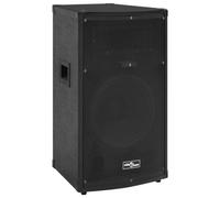 vidaXL Altoparlante da Palco Passivo HiFi Professionale Tecnologia Subwoofer Cassa Impianto Audio Sistema Acustico Diffusore Stereo Nero