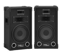 VIDAXL - Altoparlanti da Palco Hifi Professionali Passivi 2 pz 800W Neri