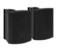 vidaXL Altoparlanti Stereo da Parete 2pz Bianchi Interni Esterni 100 W, Altoparlante a Parete, Altoparlante Stereo a 2 Vie, Altoparlante Esterno