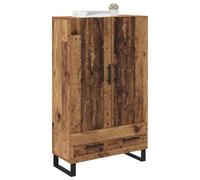 vidaXL Alzata in legno vecchio 69,5 x 30 x 115 cm, materiale in legno, spazio moderno, altezza rettangolare, elegante e versatile