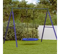 vidaXL Amaca Nido - Blu, 100 cm, sostiene fino a 100 kg, realizzata in tessuto Oxford.