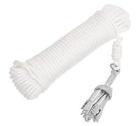 vidaXL Ancora Pieghevole con Corda Argento 0,7kg Ghisa Zincata a Caldo