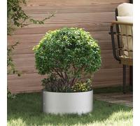 vidaXL Anello per vaso 5 pz Argento 40 x 40 x 20 cm