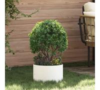 vidaXL Anello per vaso Bianco 30 x 30 x 20 cm