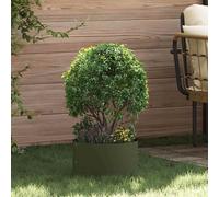 vidaXL Anello per vaso Verde oliva 30 x 30 x 20 cm