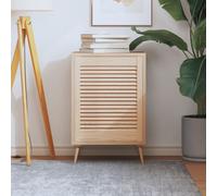 vidaXL Anta con Design a Lamelle 61,5x49,4 cm in Legno di Pino