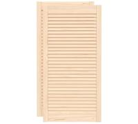 vidaXL Ante a Lamelle 2 pz in Legno Massello di Pino 99,3x49,4 cm